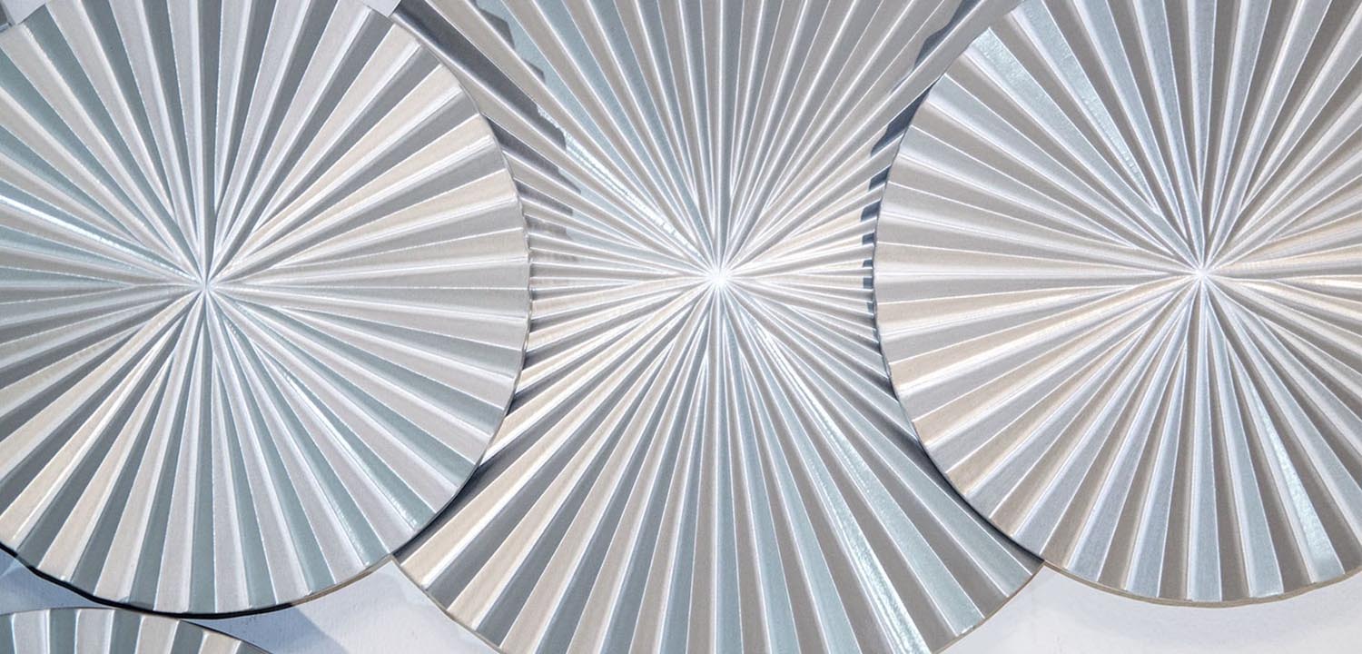 Арт-объект Apollo Silver Wall Plaque Disc 5 - фото №1