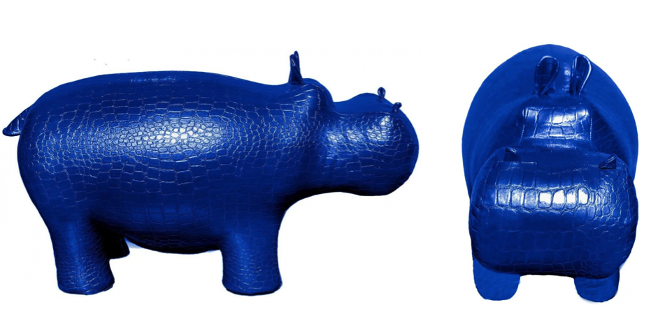 Пуф Бегемот Poof Hippo blue - Loft-Concept в Орле