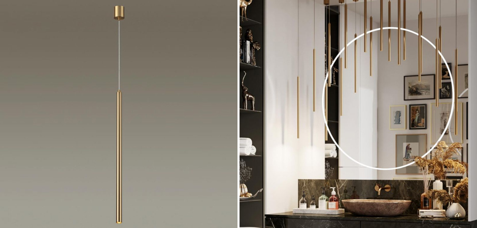 Подвесной светильник Trumpet Tube Gold Подвесной светильник Trumpet Tube Gold - Loft-Concept в Орле