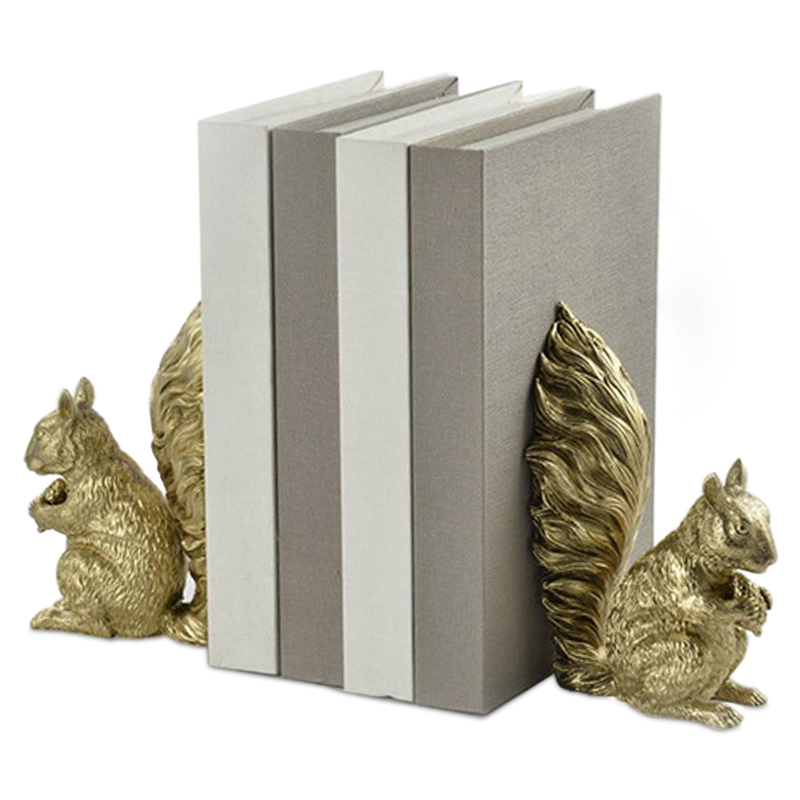 Держатель для книг Squirrel Book Holder Золотой Держатель для книг Squirrel Book Holder Золотой в Орле | Loft Concept