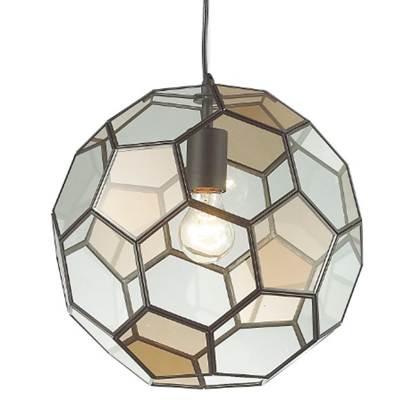 Подвесной светильник Glass & Metal Cage Pendant Globe Multi Прозрачное Стекло Янтарь (Amber) Черный Подвесной светильник Glass & Metal Cage Pendant Globe Multi Прозрачное Стекло Янтарь (Amber) Черный в Орле | Loft Concept