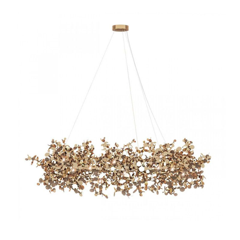 Люстра Terzani Argent Suspension Ring Gold Золотой Люстра Terzani Argent Suspension Ring Gold Золотой в Орле | Loft Concept