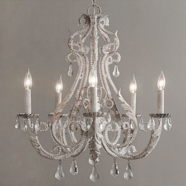 Restoration Hardware PALAIS Chandelier Белый винтажная патина Restoration Hardware PALAIS Chandelier Белый винтажная патина в Орле | Loft Concept