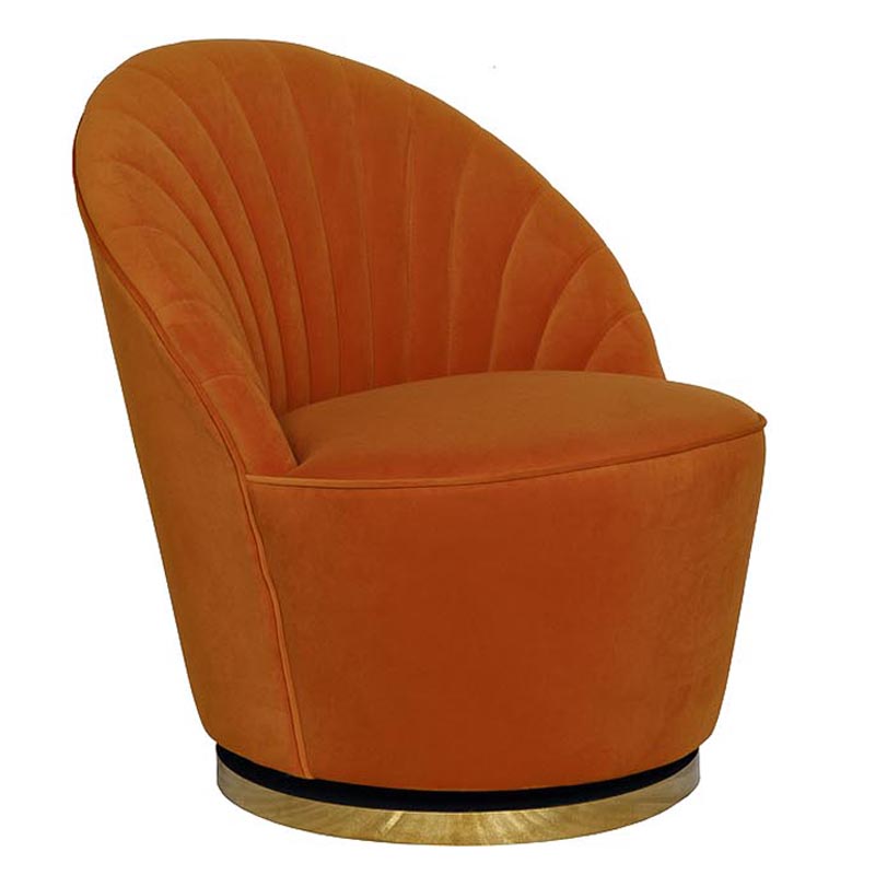 Кресло Gaylen Armchair Оранжевый Кресло Gaylen Armchair Оранжевый в Орле | Loft Concept