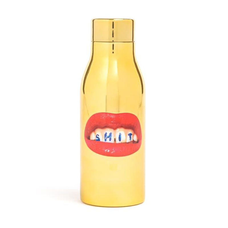 Бутылка Seletti Thermal Bottle Shit Глянцевое золото Бутылка Seletti Thermal Bottle Shit Глянцевое золото в Орле | Loft Concept