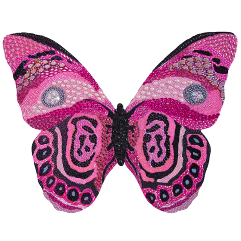 Картина “Pink and Black Bedazzled Butterfly Cut Out” Мульти Картина “Pink and Black Bedazzled Butterfly Cut Out” Мульти в Орле | Loft Concept