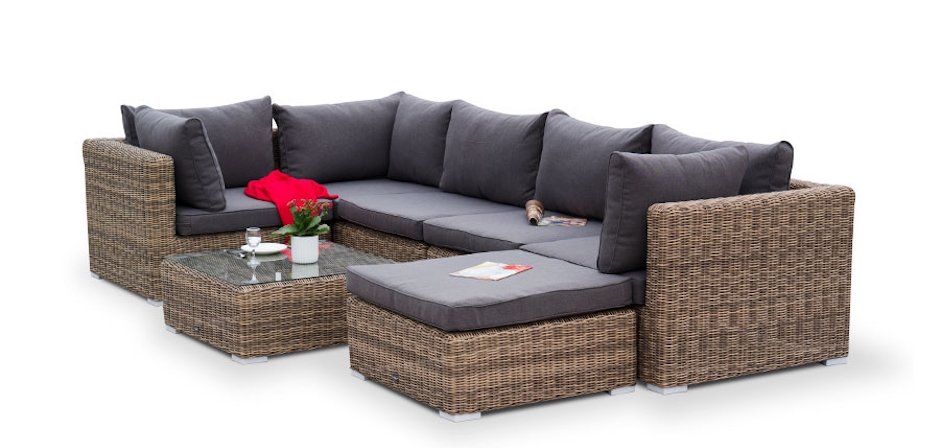 Модульный диван Rottan Grey Модульный диван Rottan Grey - Loft-Concept в Орле