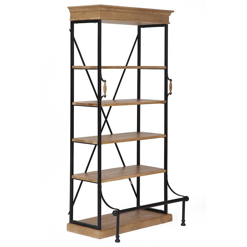 Стеллаж Mango Shelving Patricia Древесина Черный Стеллаж Mango Shelving Patricia Древесина Черный в Орле | Loft Concept