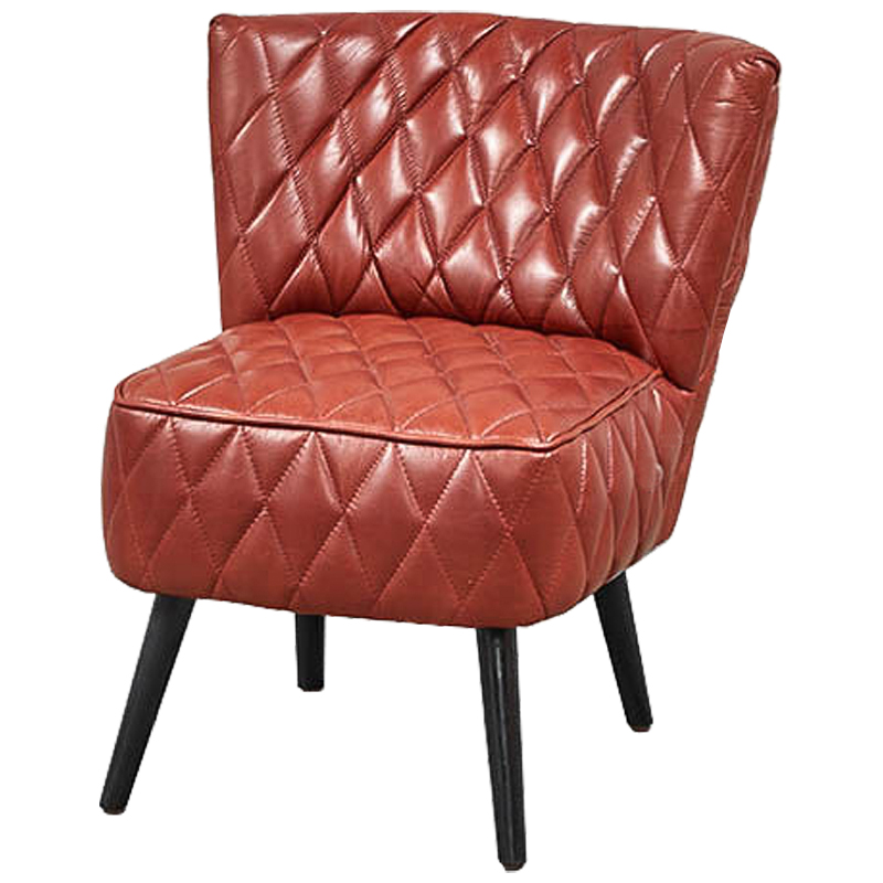 Кресло Rhombuses Upholstery Chair Малиновый (Crimson) Черный Кресло Rhombuses Upholstery Chair Малиновый (Crimson) Черный в Орле | Loft Concept