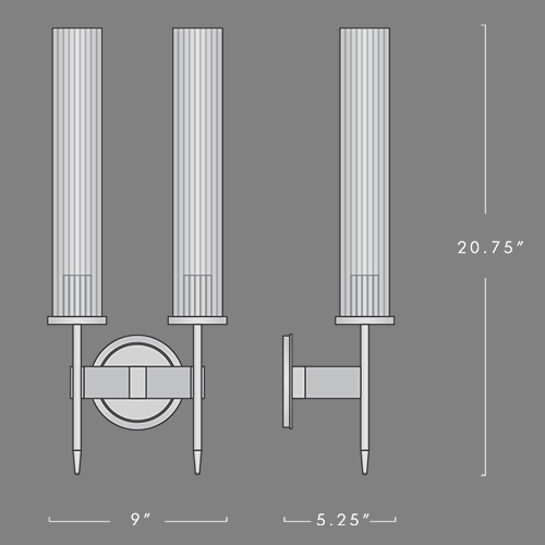 Бра Jonathan Browning ALOUETTE DOUBLE SCONCE Бра Jonathan Browning ALOUETTE DOUBLE SCONCE в Орле