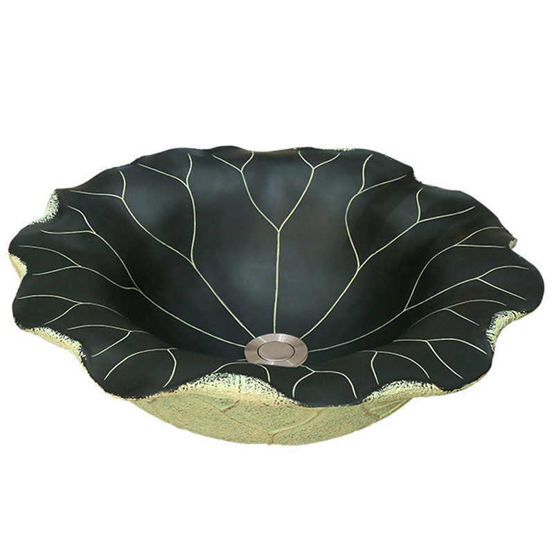 Раковина Lotus Leaf Графит Бежевый Зеленый шалфей Раковина Lotus Leaf Графит Бежевый Зеленый шалфей в Орле | Loft Concept
