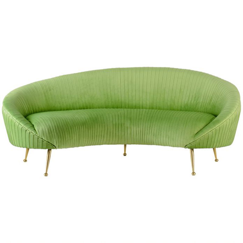 Диван Pebernat Lounge Sofa green Золотой Зеленый смок Прозрачный зеленый Диван Pebernat Lounge Sofa green Золотой Зеленый смок Прозрачный зеленый в Орле | Loft Concept