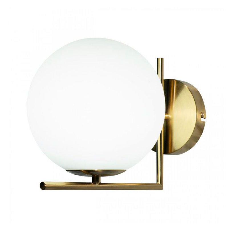 Бра Flos IC Lights Wall Gold Золотой Белый Бра Flos IC Lights Wall Gold Золотой Белый в Орле | Loft Concept