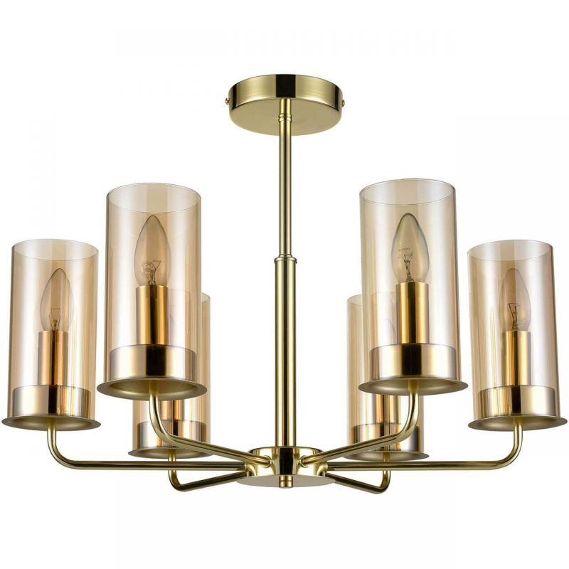 Люстра Honnor Chandelier gold Золотой Янтарь (Amber) Люстра Honnor Chandelier gold Золотой Янтарь (Amber) в Орле | Loft Concept
