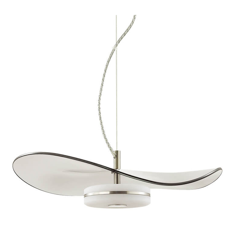 Подвесной светильник Floaty Smoky Hanging lamp Дымчатый (Smoke) Никель Подвесной светильник Floaty Smoky Hanging lamp Дымчатый (Smoke) Никель в Орле | Loft Concept