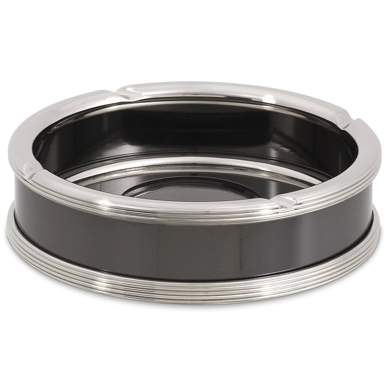 Пепельница Eichholtz Ashtray Ella Nickel Никель Черный Пепельница Eichholtz Ashtray Ella Nickel Никель Черный в Орле | Loft Concept