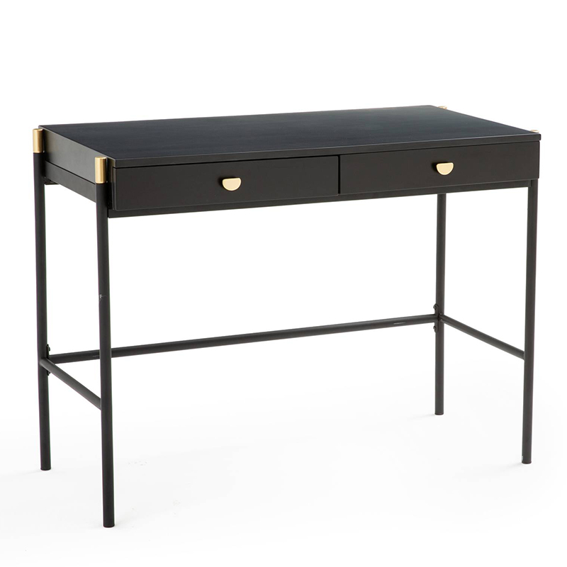 Рабочий стол Herdis Table Черный Рабочий стол Herdis Table Черный в Орле | Loft Concept