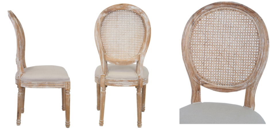 Стул French chairs Provence Beige Rattan 2 Chair Стул French chairs Provence Beige Rattan 2 Chair - Loft-Concept в Орле