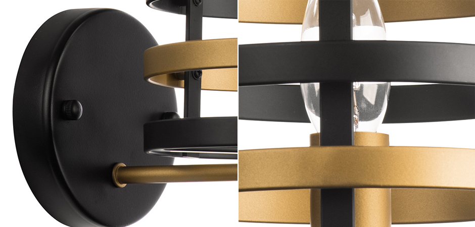 Бра Gold Stripes Sconces Бра Gold Stripes Sconces - Loft-Concept в Орле
