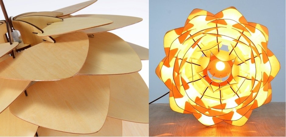 Люстра Pinecone Wooden Conia Люстра Pinecone Wooden Conia - Loft-Concept в Орле