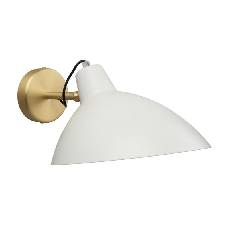 Бра с белым матовым плафоном Retro Light матовое золото Белый Бра с белым матовым плафоном Retro Light матовое золото Белый в Орле | Loft Concept