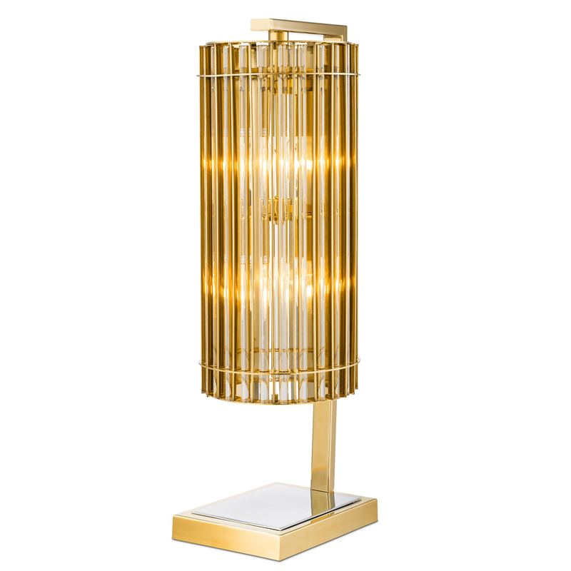 Настольная лампа Eichholtz Table Lamp Pimlico Gold Глянцевое золото Никель Золотой Шампань Настольная лампа Eichholtz Table Lamp Pimlico Gold Глянцевое золото Никель Золотой Шампань в Орле | Loft Concept
