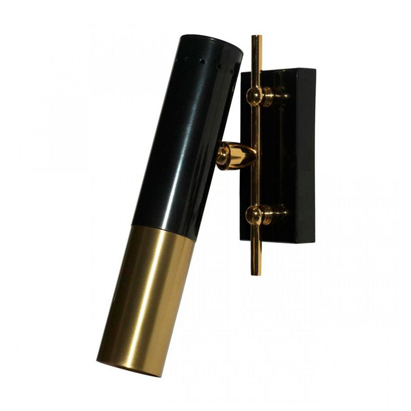 Бра IKE Delightfull Wall Lamp Gold Глянцевое золото Черный Бра IKE Delightfull Wall Lamp Gold Глянцевое золото Черный в Орле | Loft Concept