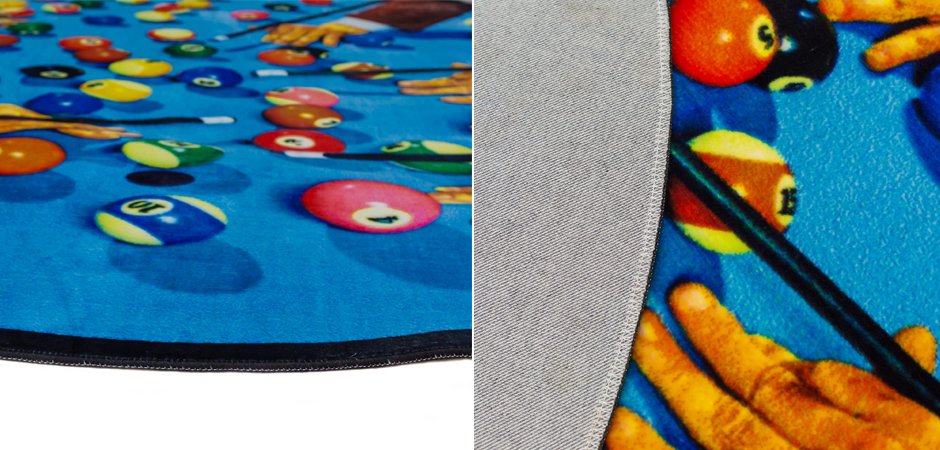 Ковер Seletti Round Rug Snooker Ковер Seletti Round Rug Snooker - Loft-Concept в Орле