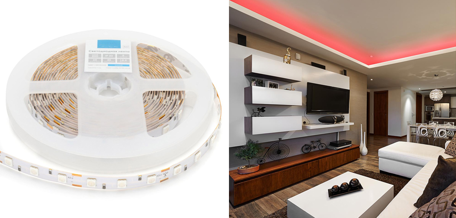 Светодиодная лента 14,4W/m 60LED/m 5050SMD красный Светодиодная лента 14,4W/m 60LED/m 5050SMD красный - Loft-Concept в Орле