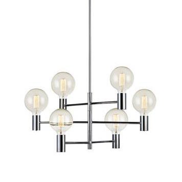 Люстра Helix Chandelier Chrome Хром Люстра Helix Chandelier Chrome Хром в Орле | Loft Concept