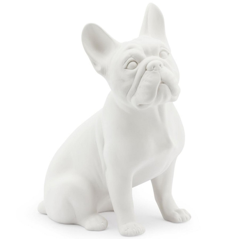 Статуэтка Abhika French Bulldog White Белый в Орле | Loft Concept 
