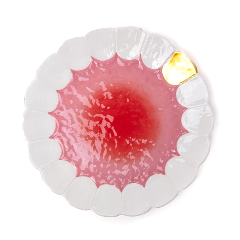 Блюдо Seletti Mouth Full Золотой Розовый Белый в Орле | Loft Concept 