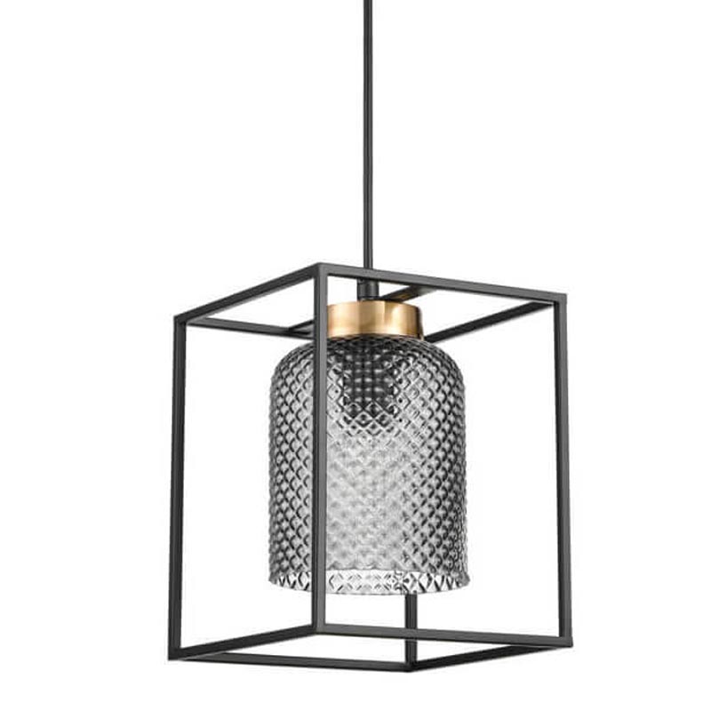 Подвесной светильник Myron Hanging lamp Черный Дымчатый (Smoke) Подвесной светильник Myron Hanging lamp Черный Дымчатый (Smoke) в Орле | Loft Concept