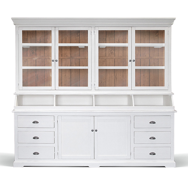 Шкаф Ruggerio Provence HARMONIE Glass Door big Белый Шкаф Ruggerio Provence HARMONIE Glass Door big Белый в Орле | Loft Concept