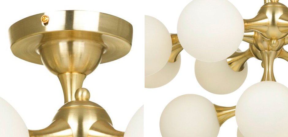 Потолочный светильник MOONDROP Lamp Gold 13 Потолочный светильник MOONDROP Lamp Gold 13 - Loft-Concept в Орле