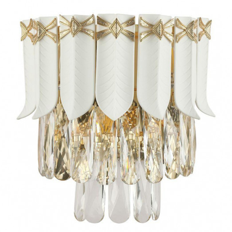 Бра Barcelo Wall Lamp Прозрачный Золотой в Орле | Loft Concept 