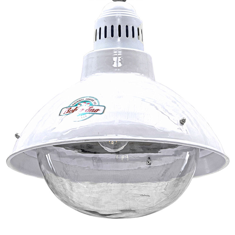 Подвесной светильник Visor Loft White Pendant Белый Прозрачный Подвесной светильник Visor Loft White Pendant Белый Прозрачный в Орле | Loft Concept