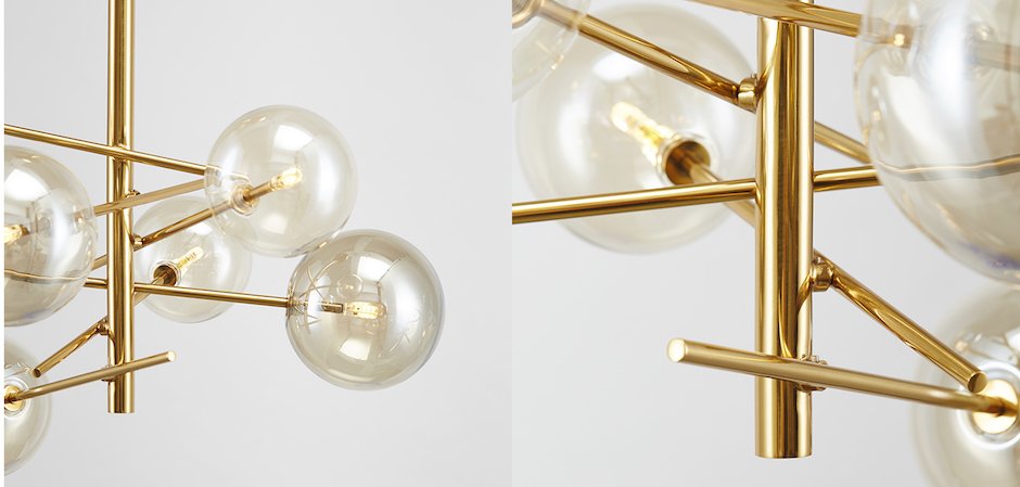 Люстра Bolle hanging lamp Gallotti & radice Люстра Bolle hanging lamp Gallotti & radice - Loft-Concept в Орле