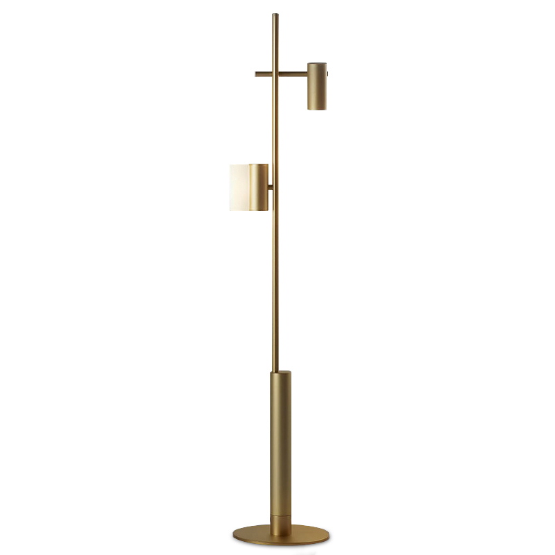 Торшер CILON Typography Floor Lamp I Золотой Белый Торшер CILON Typography Floor Lamp I Золотой Белый в Орле | Loft Concept