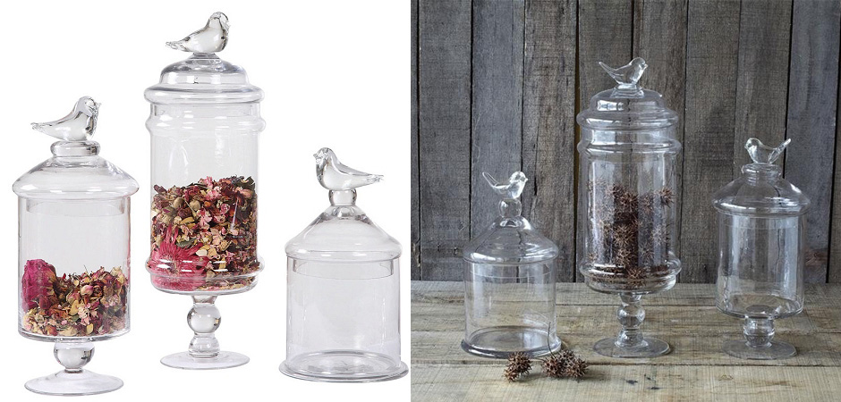 Ваза Glass Vase With Lid Ваза Glass Vase With Lid - Loft-Concept в Орле