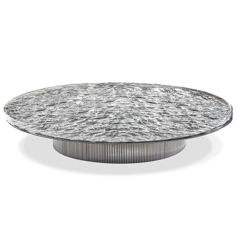 Кофейный стол Miller Coffee Table Серебряный Прозрачный Кофейный стол Miller Coffee Table Серебряный Прозрачный в Орле | Loft Concept