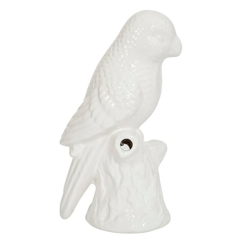Фигурка керамика белый попугай Small Parrot Белый Фигурка керамика белый попугай Small Parrot Белый в Орле | Loft Concept