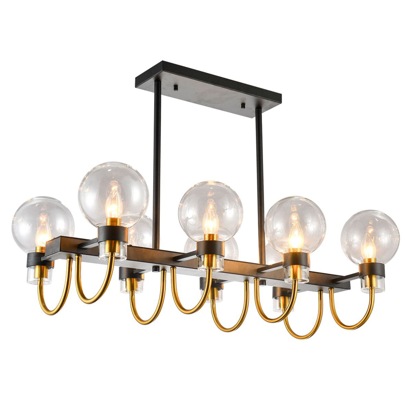 Люстра Votrom Chandelier Черный Прозрачный (Transparent) Бронза Люстра Votrom Chandelier Черный Прозрачный (Transparent) Бронза в Орле | Loft Concept