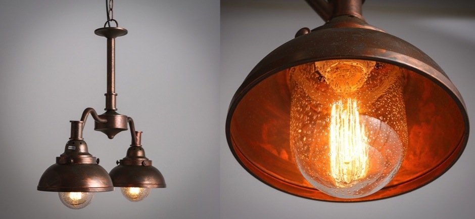 Люстра Old Copper Chandelier Люстра Old Copper Chandelier - Loft-Concept в Орле