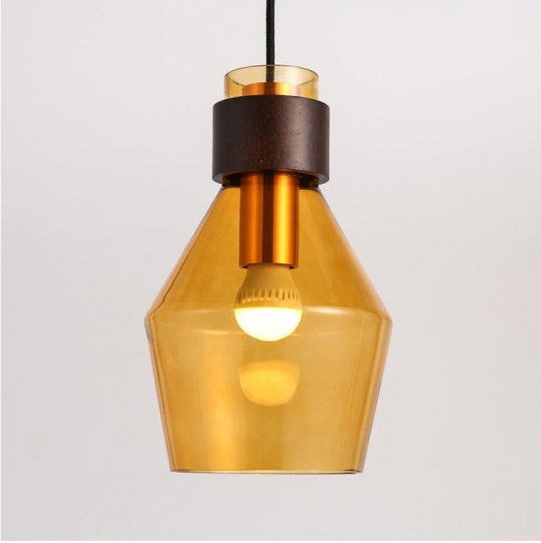 Подвесной светильник Miami Yellow glass   в Орле | Loft Concept 