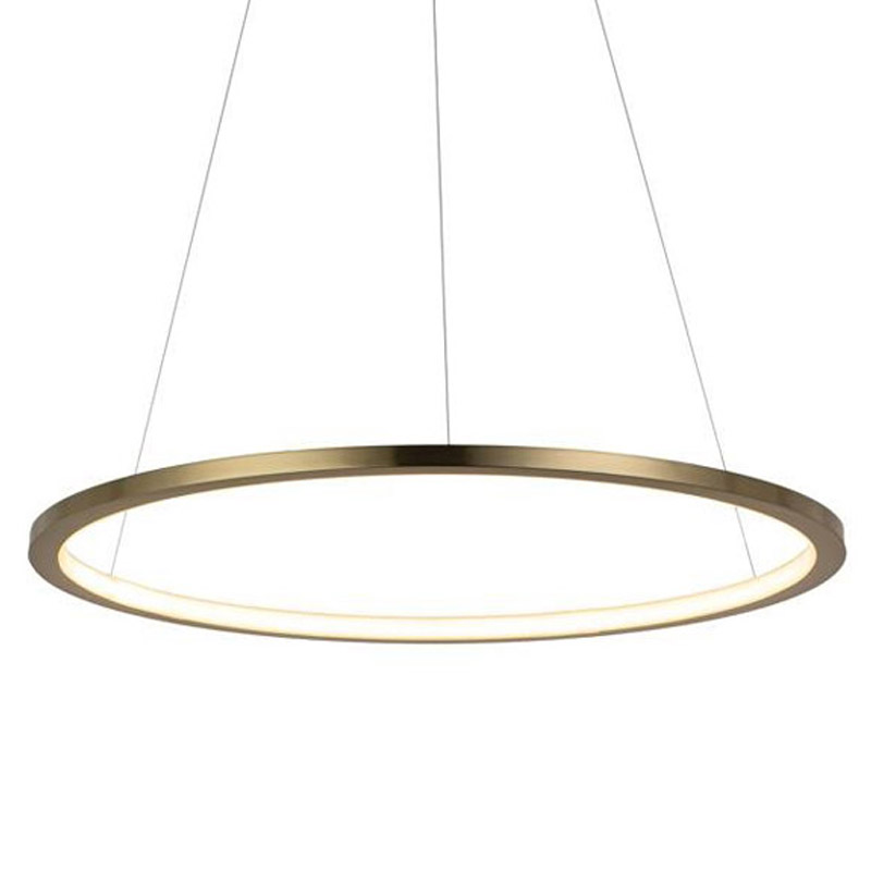 Подвесной светильник Yvette Ring Horizontal gold Золотой Подвесной светильник Yvette Ring Horizontal gold Золотой в Орле | Loft Concept