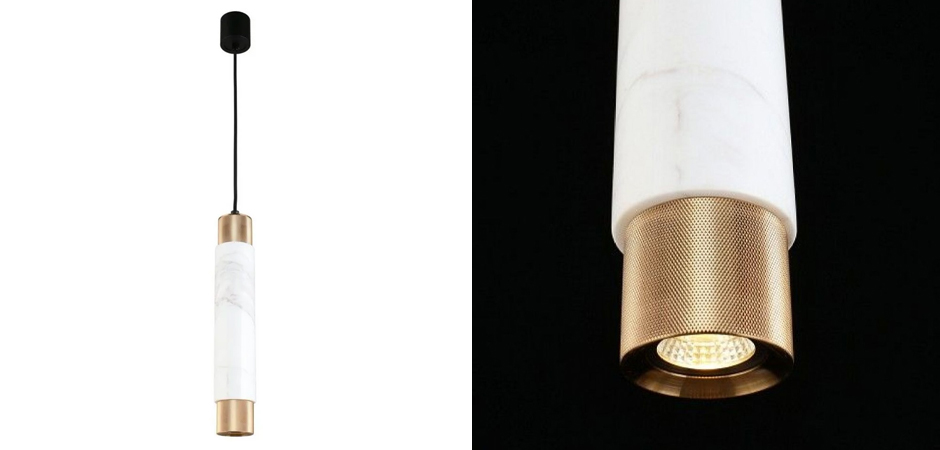Подвесной светильник Cocktail Tube Бронзовый Подвесной светильник Cocktail Tube Бронзовый - Loft-Concept в Орле