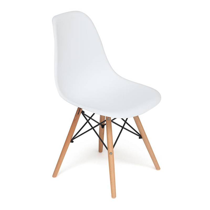 Стул DSW white Белый Древесина Стул DSW white Белый Древесина в Орле | Loft Concept