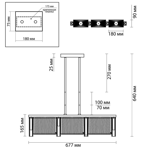 Люстра Madelen Chrome Linear Chandelier Люстра Madelen Chrome Linear Chandelier в Орле