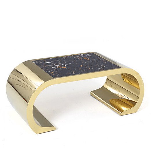 Кофейный стол Gold Regulus Глянцевое золото Кофейный стол Gold Regulus Глянцевое золото в Орле | Loft Concept